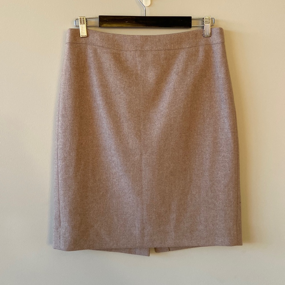 J. Crew Wool Pencil Skirt